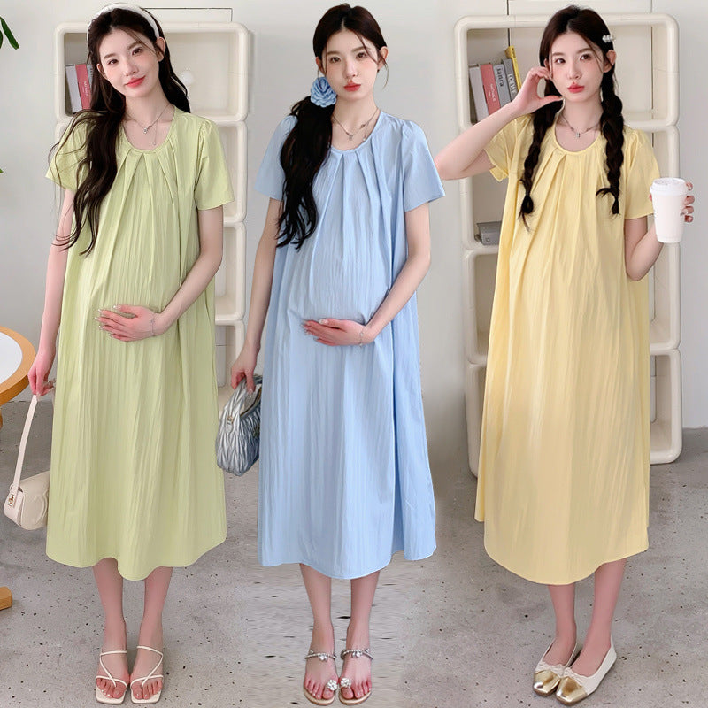 Loose Summer Wind New Pregnant Women Dress