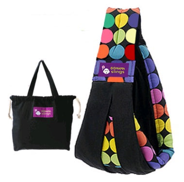 Cotton breathable sling baby carrier baby bag back pocket