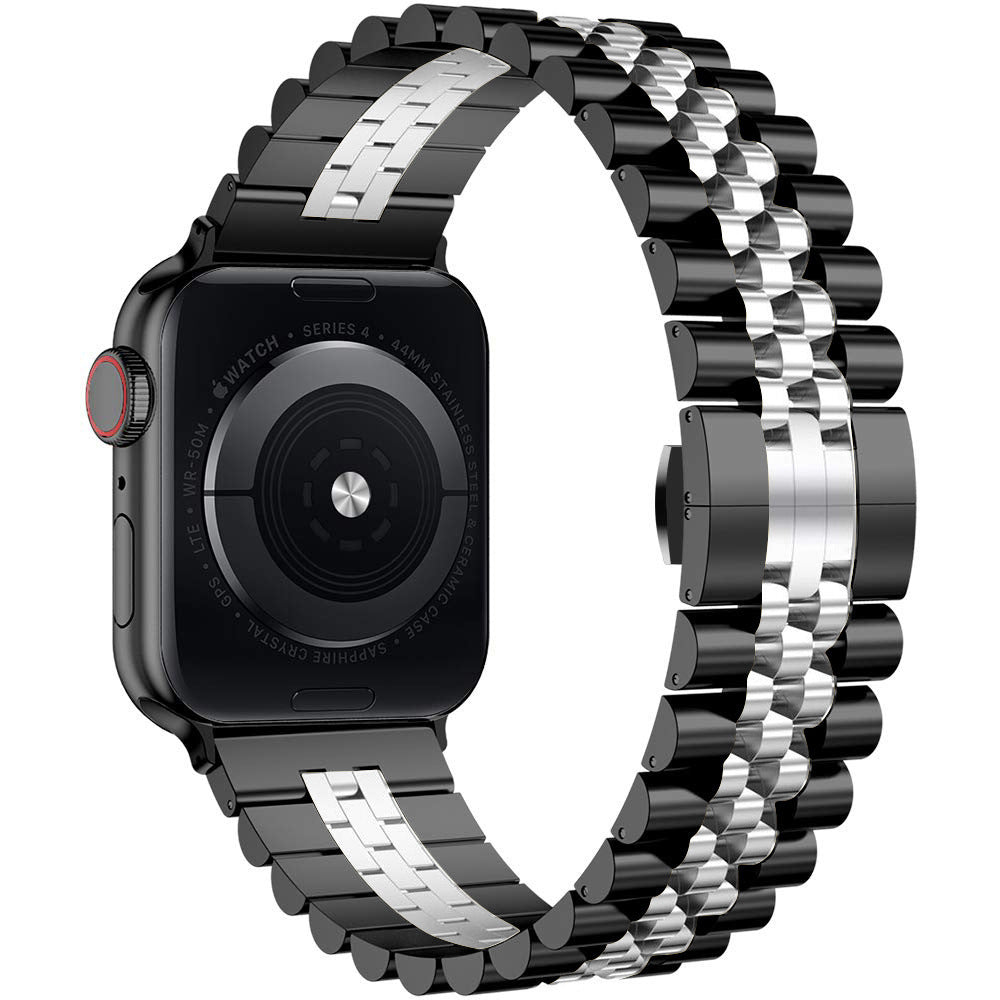 Five Bead Metal Stainless Steel Strap