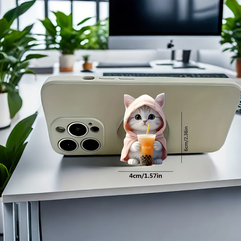 Creative Cartoon Acrylic Flat Cartoon Phone Holder